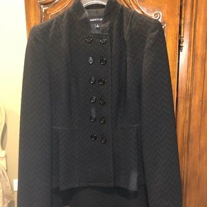 Womens Black Skirt Suit.  Size 6